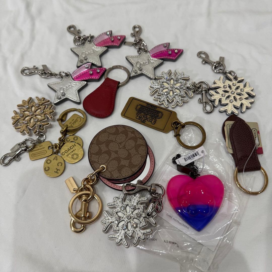 Coach コーチ　キーホルダー　チャーム　キーリング　セット　13点