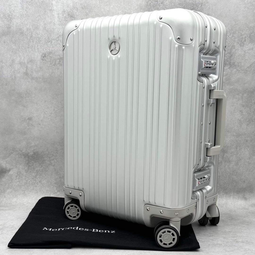 Mercedes Benz アルミスーツケース 32L 4輪 TSAロック搭載