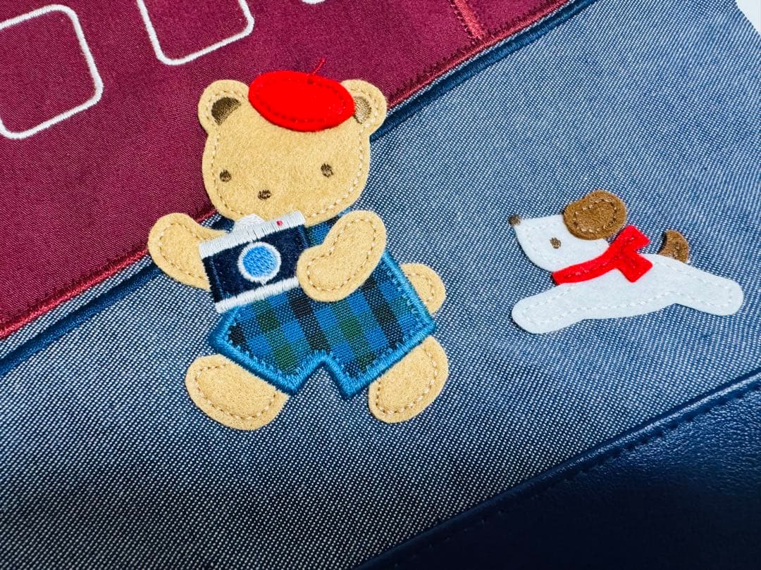 【最終価格】完売品＊ファミリア×阪急電車 コラボデニムバッグ 新品未使用