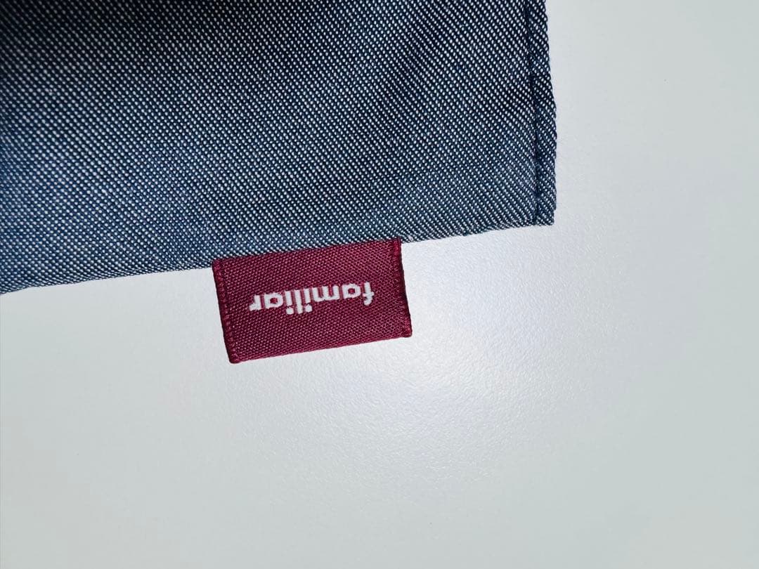 【最終価格】完売品＊ファミリア×阪急電車 コラボデニムバッグ 新品未使用