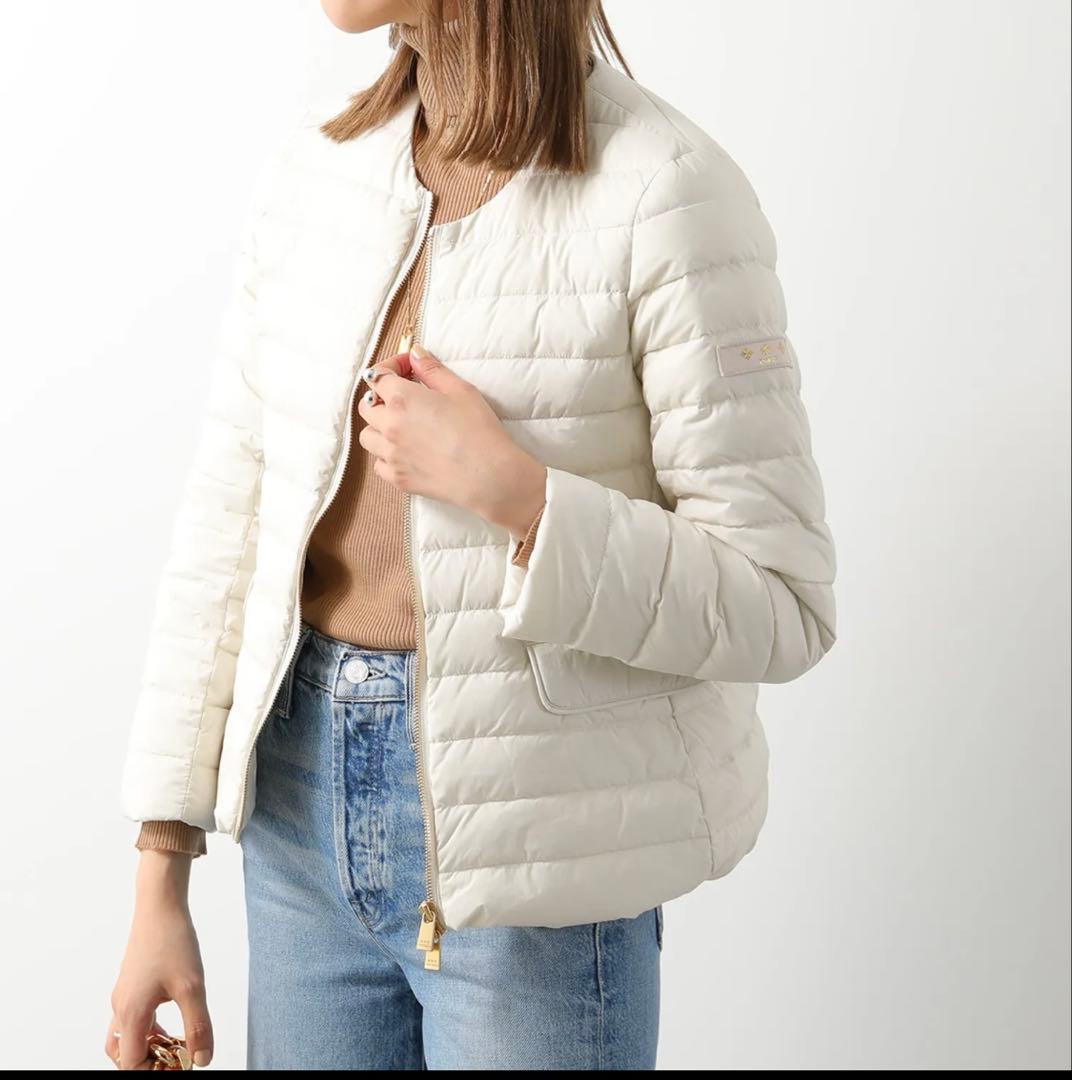 【極美品】TATRASタトラスNOKO ノーカラー ライトダウンサイズ5