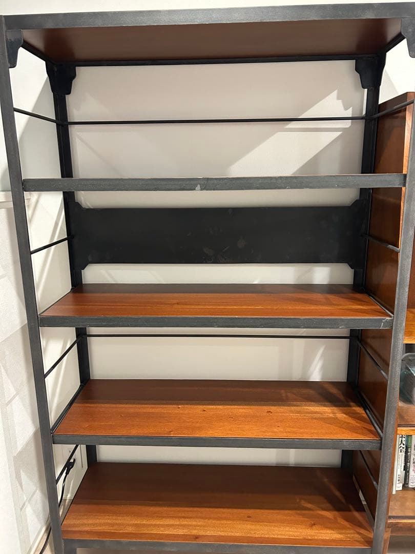 ウニコ/unico ランバートール アイアンフレーム シェルフ ラック