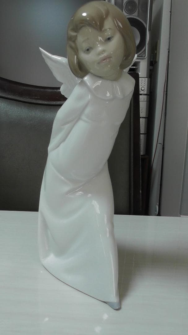 LLADRO　リヤドロ【天使の考え事（わかってきたぞ）】７　リアドロ　Ｌ470