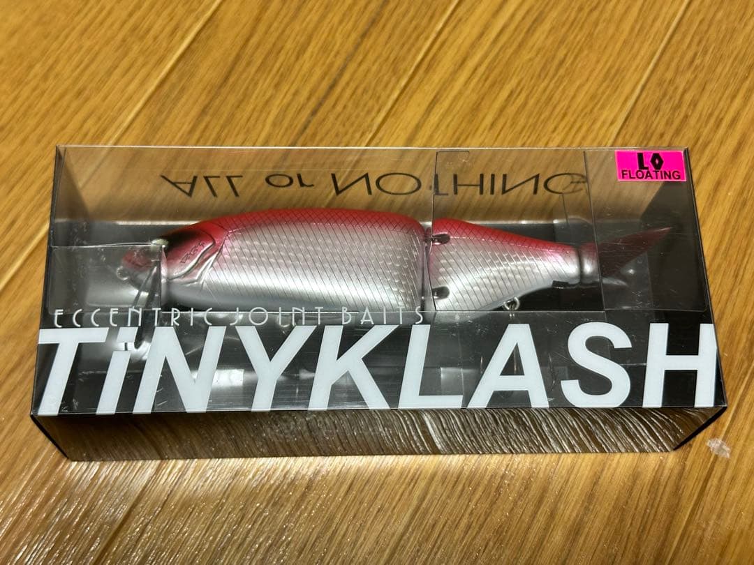 ルアー・フライ TiNY KLASH Low #BIGBASS RED