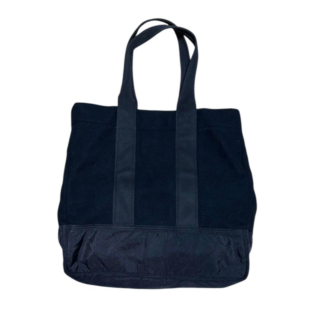 コムデギャルソン オム 日本製 ウール トートバッグ 黒 大容量