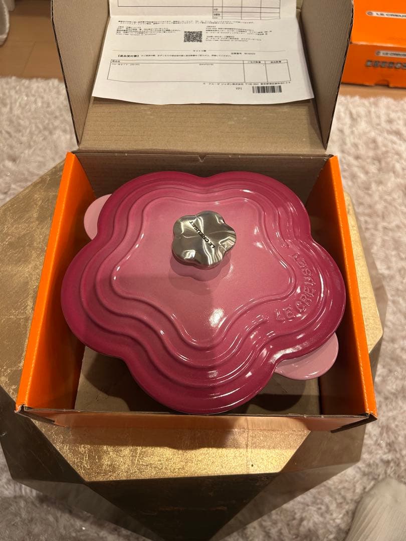 ル・クルーゼ　ココット20センチ　ベリー