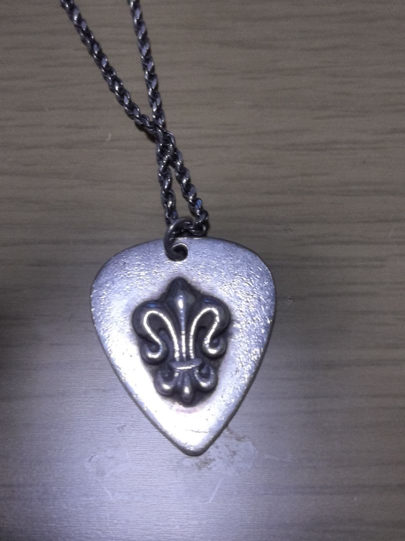 A&G エーアンドジー ピック 初期 ネックレス シルバー