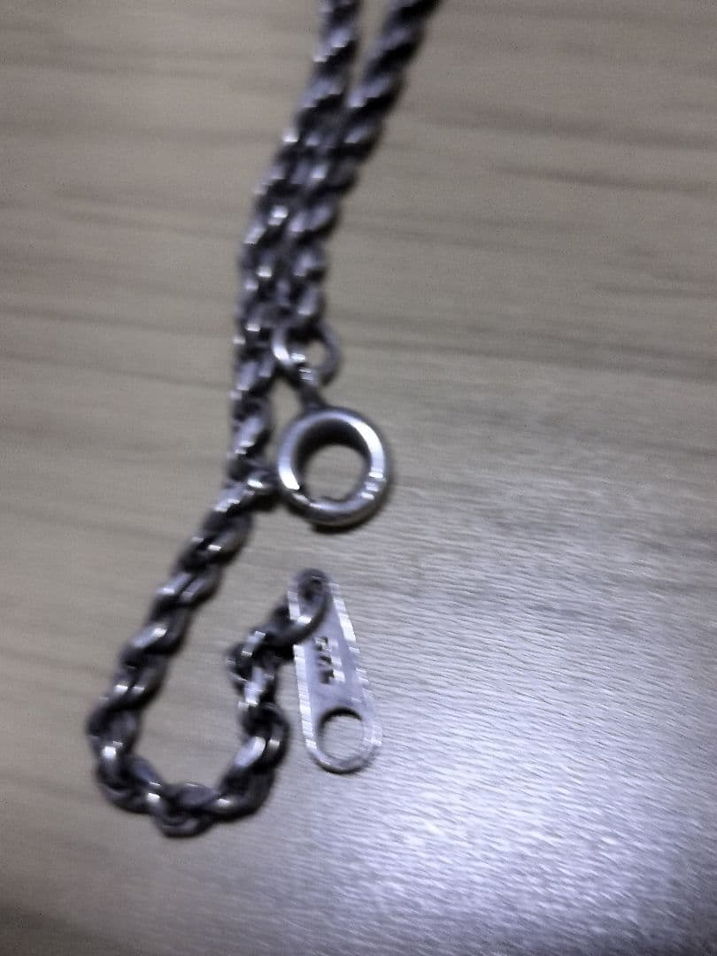 A&G エーアンドジー ピック 初期 ネックレス シルバー