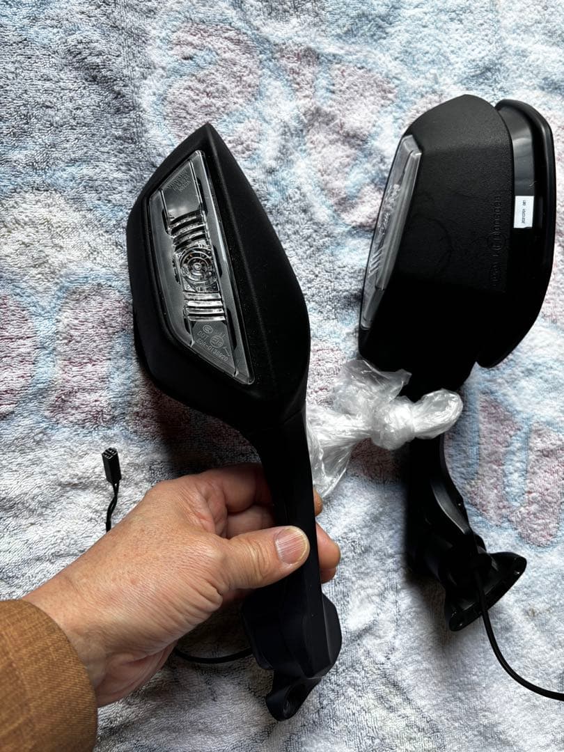 ウィンカー　ミラー　zx10r カワサキ