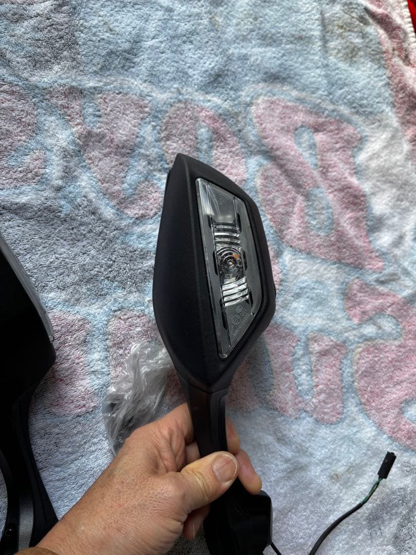 ウィンカー　ミラー　zx10r カワサキ