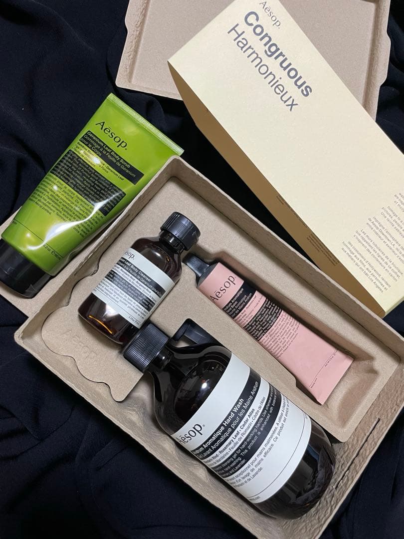 新品未使用　Aesop イソップ　コングルアス　４点ギフトセット