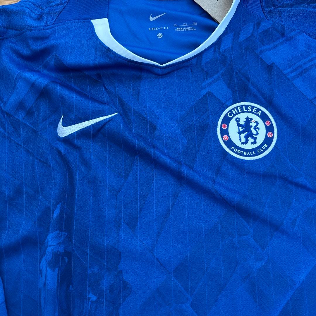 新品未使用タグ付き正規品チェルシー25-26 ホームユニフォーム長袖2XLサイズ