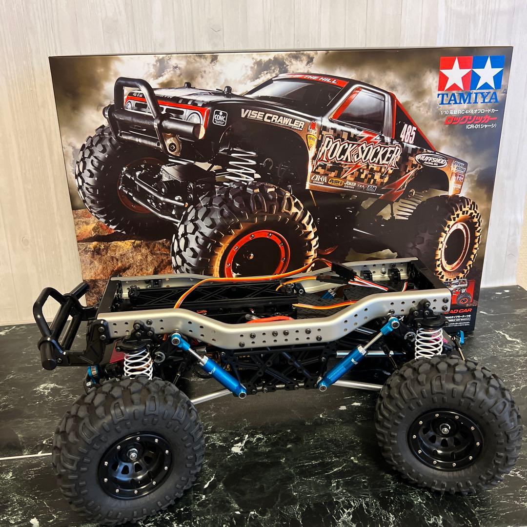 タミヤCR01 ロックソッカー未使用　4WS オプション　未塗装ボディ