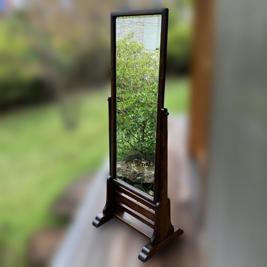 お値引き　北海道民芸家具　姿見