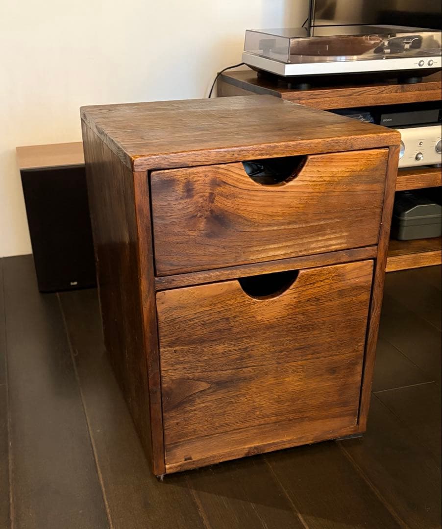 ＊3月初旬発送＊ チークウッド無垢材　チェスト