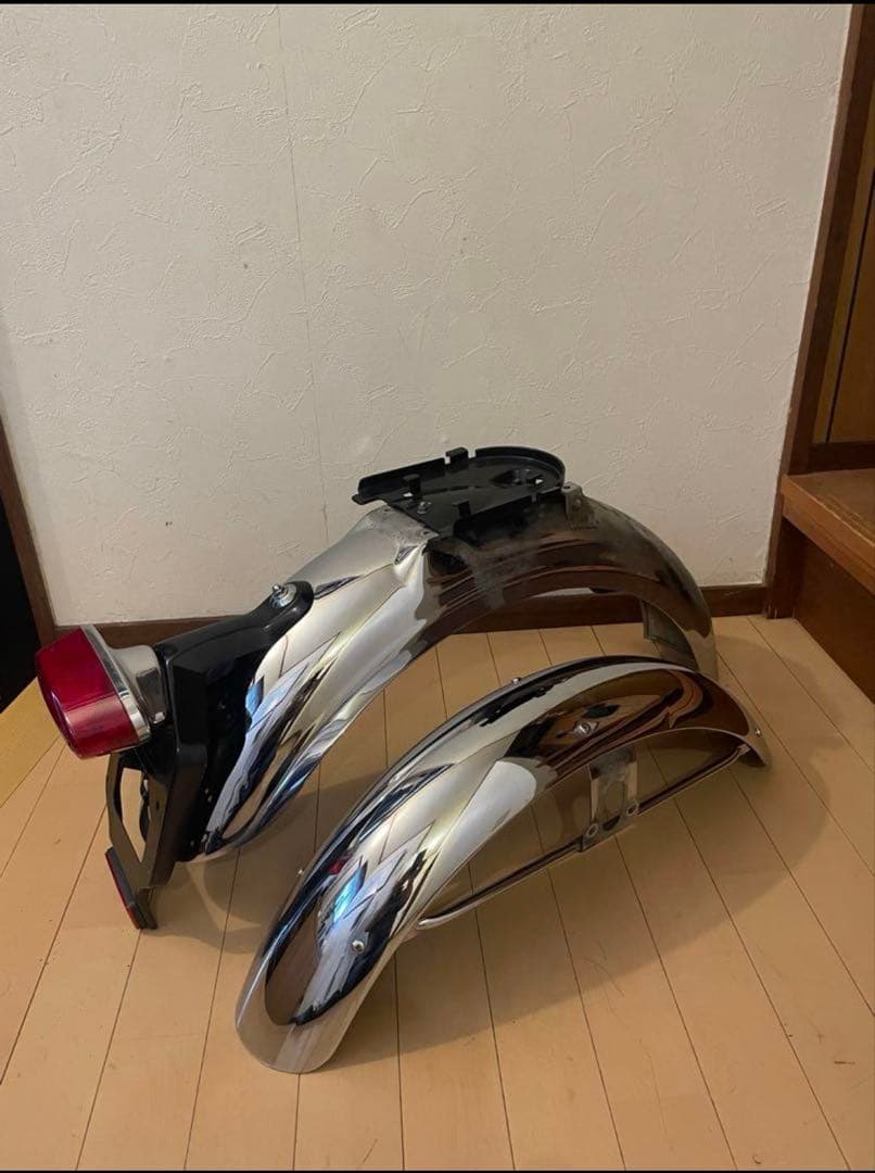 w650 フロント、リアフェンダー