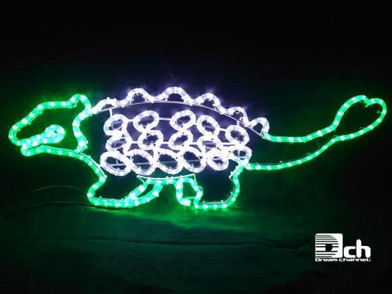 エウオプロケファルス 恐竜 イルミネーション モチーフ ライト 屋外使用可能