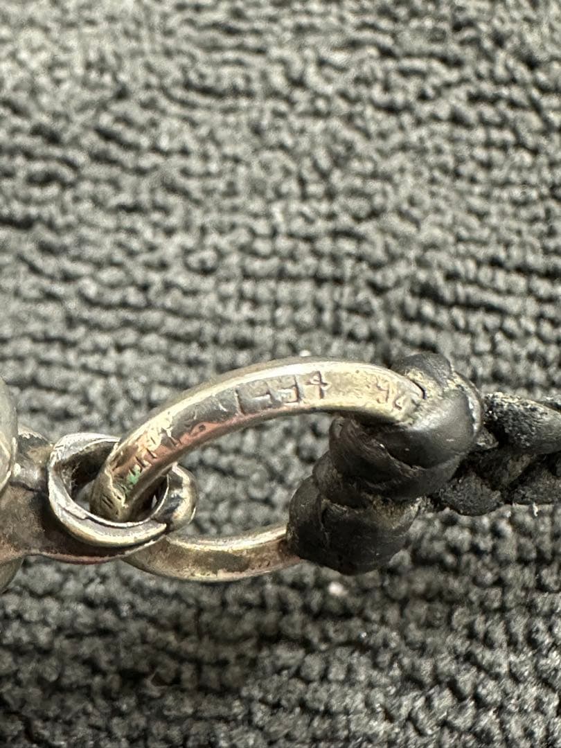 1994年刻印　クロムハーツ BSフレア チャーム ペンダント　ユリ