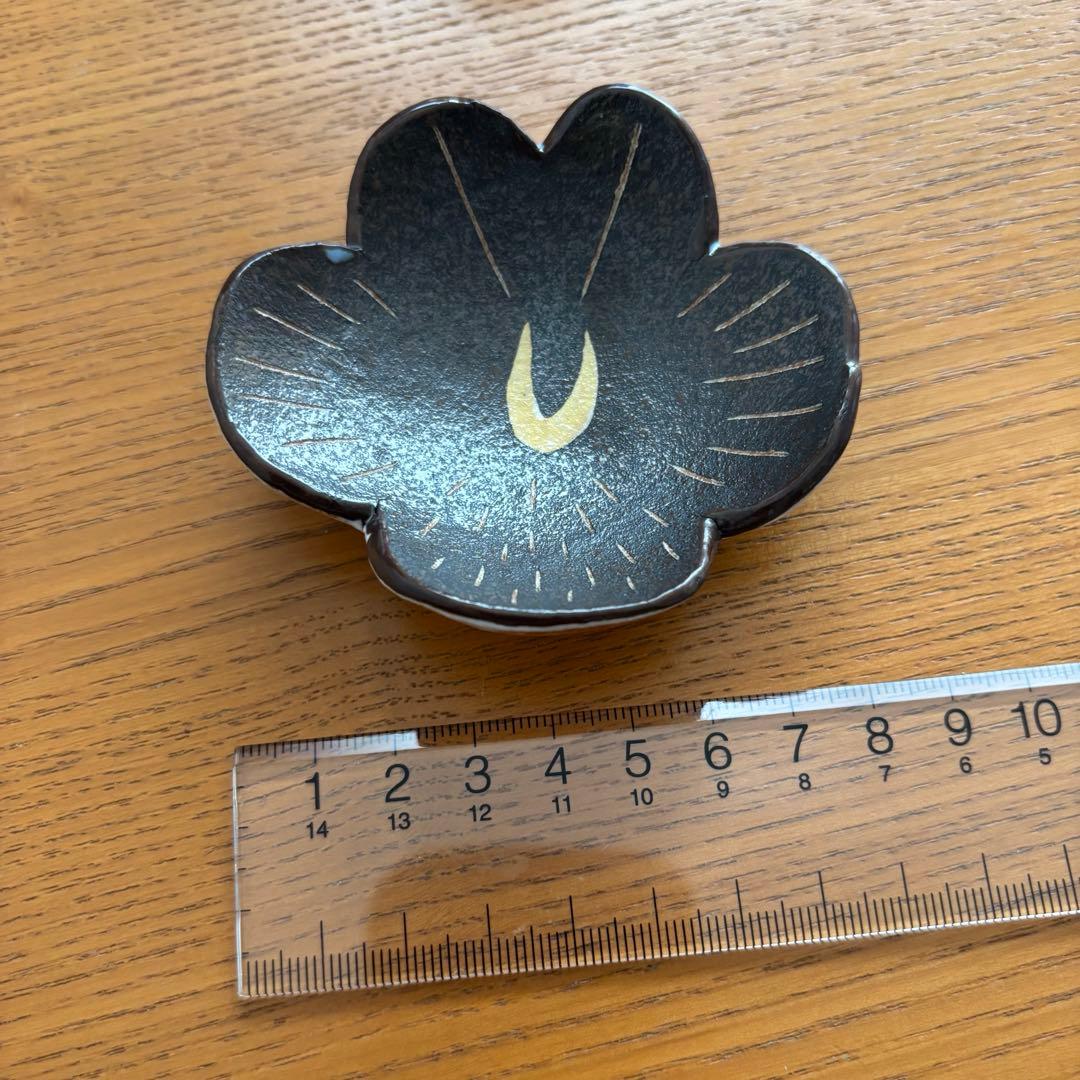 鹿児島睦 豆皿 ビオラ3色セット