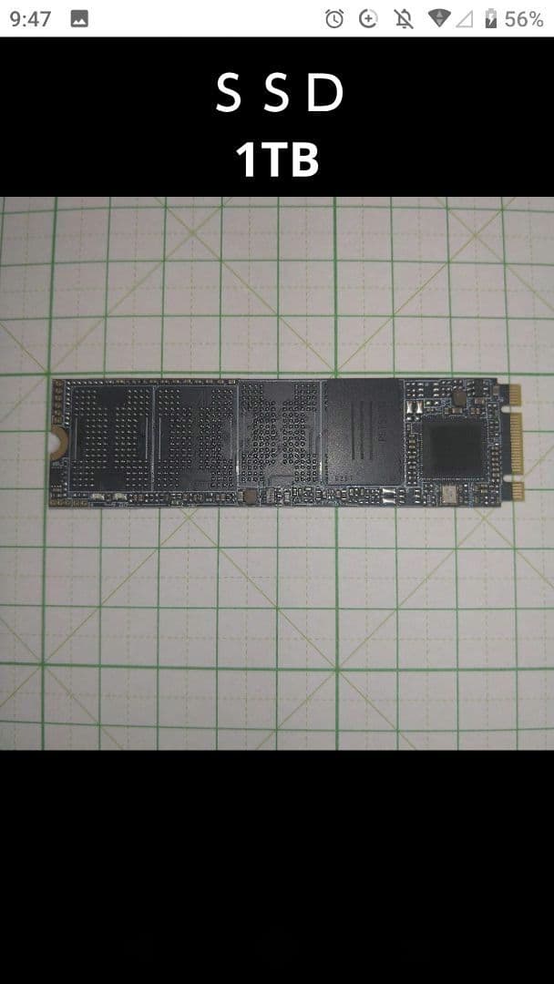 M.2 2280 SATA SSD 1TB ノーブランド