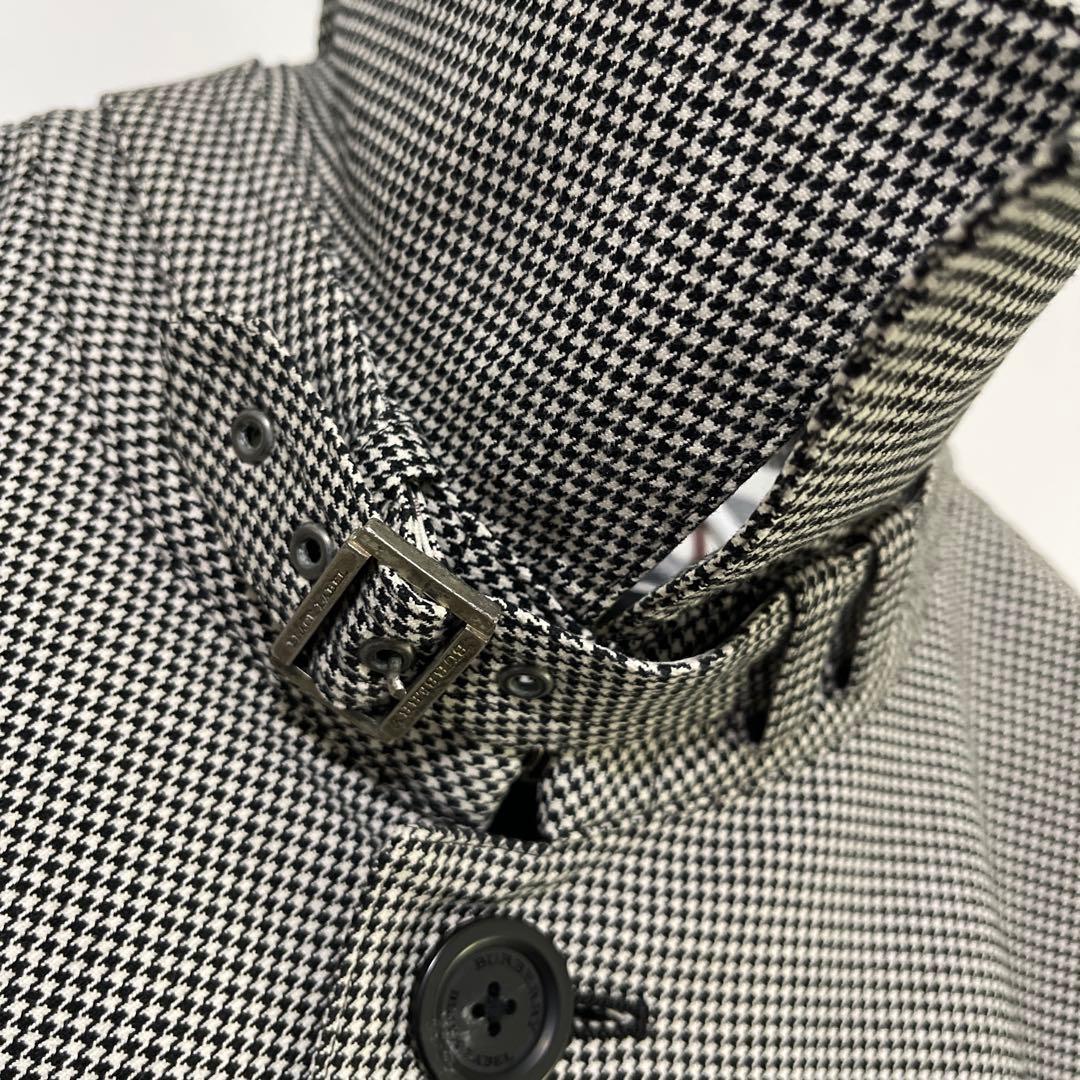 美品 Burberry Black label バーバリー ステンカラーコート