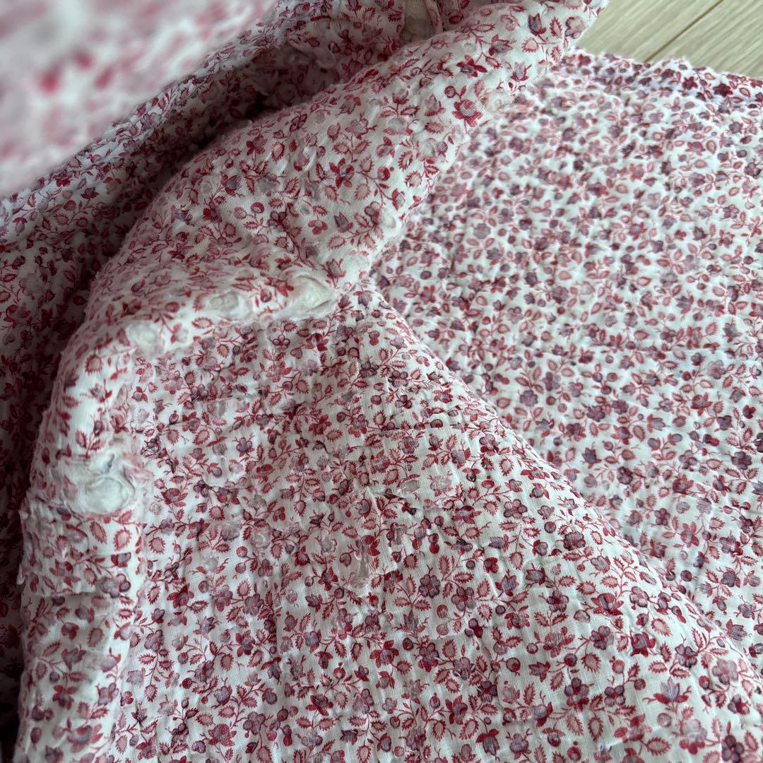 プロヴァンス　キルト　フランス　アンティーク