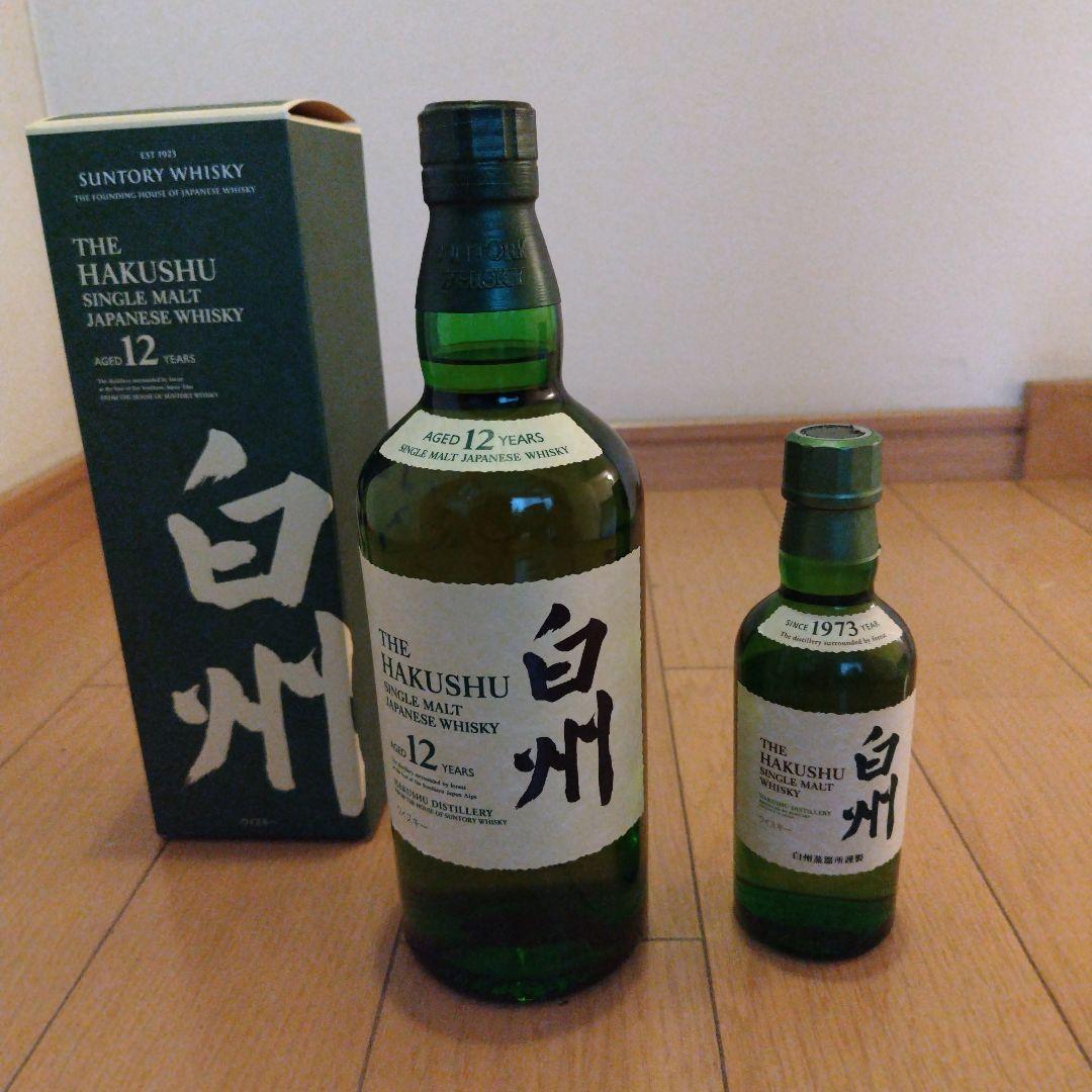 サントリー白州12年、NVセット。
