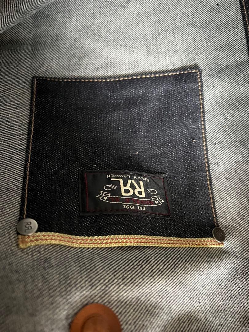 【美品】RRL ダブルアールエル デニム トートバッグ