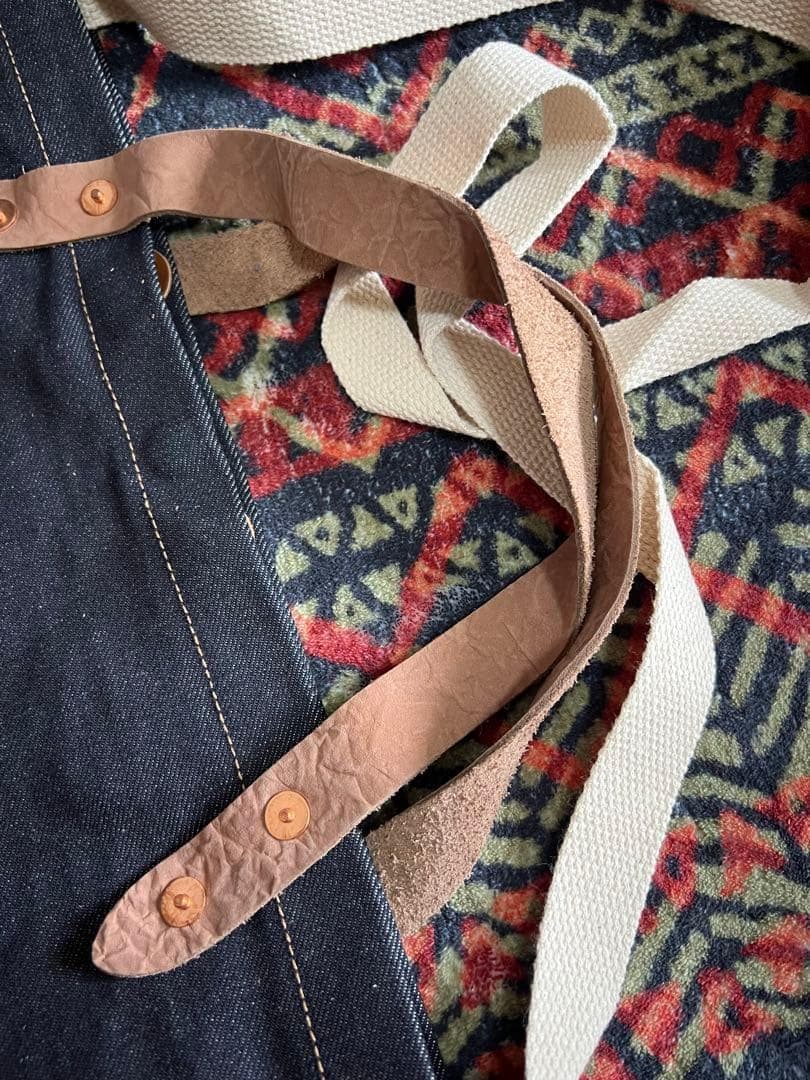 【美品】RRL ダブルアールエル デニム トートバッグ