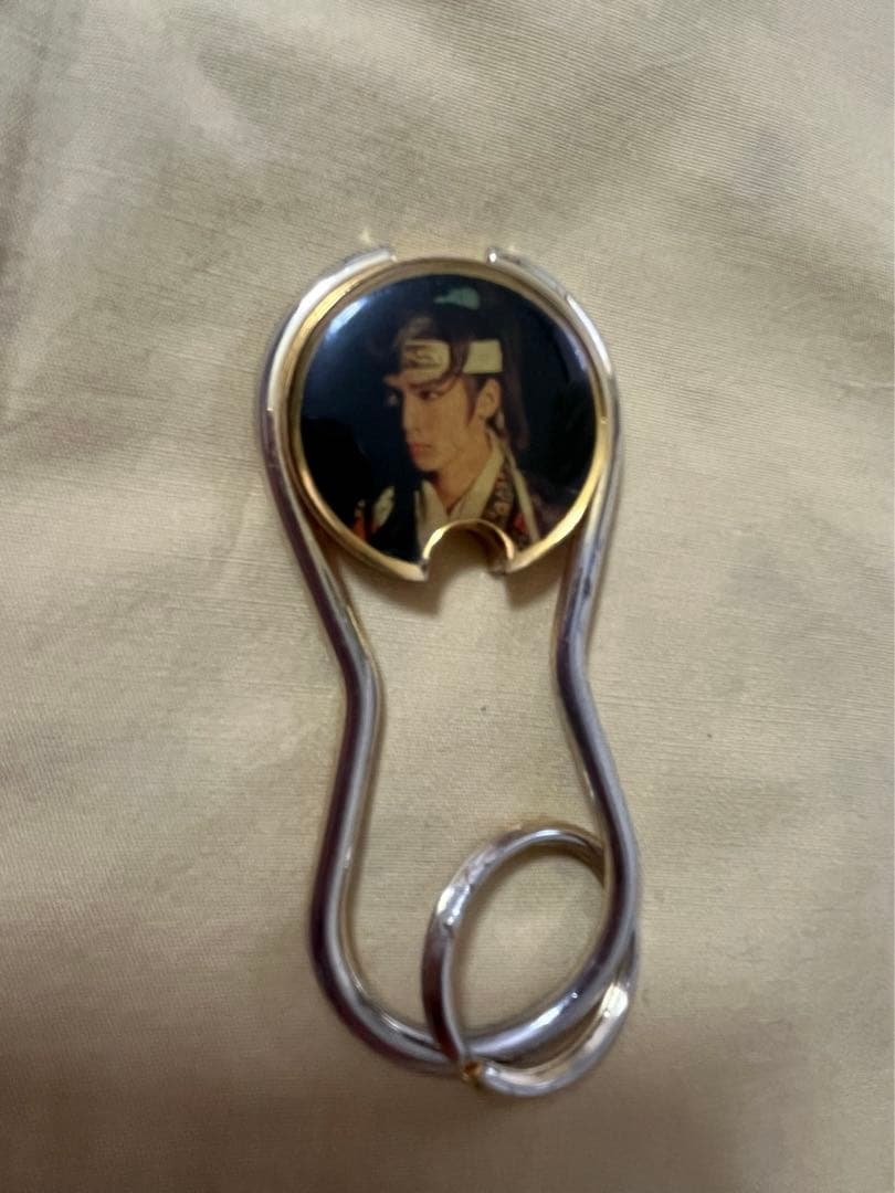 【希少】京本政樹 必殺仕事人時の直筆サイン色紙とハンカチとキーホルダー 希少品