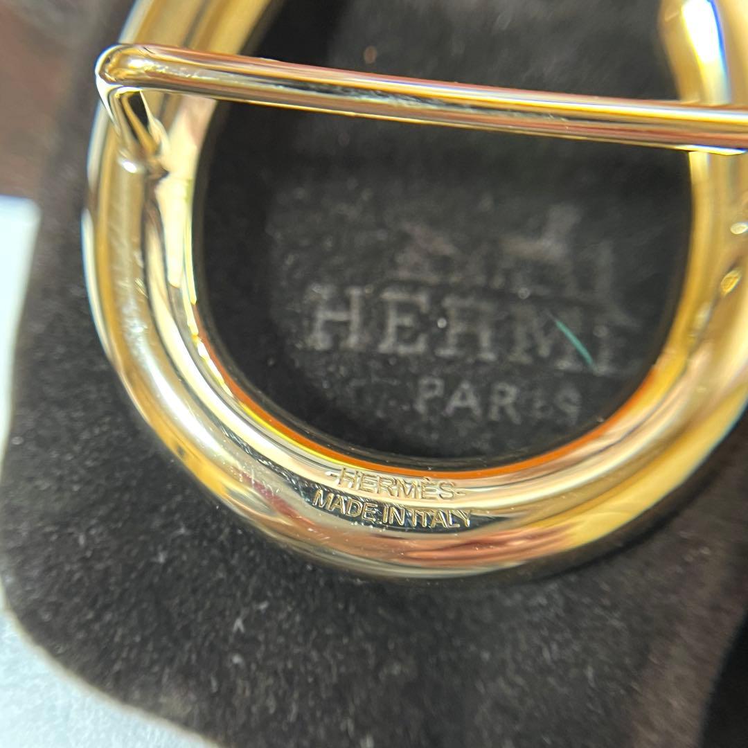 HERMES スカーフリング フェール ア シュヴァル　ホースシュー　馬蹄