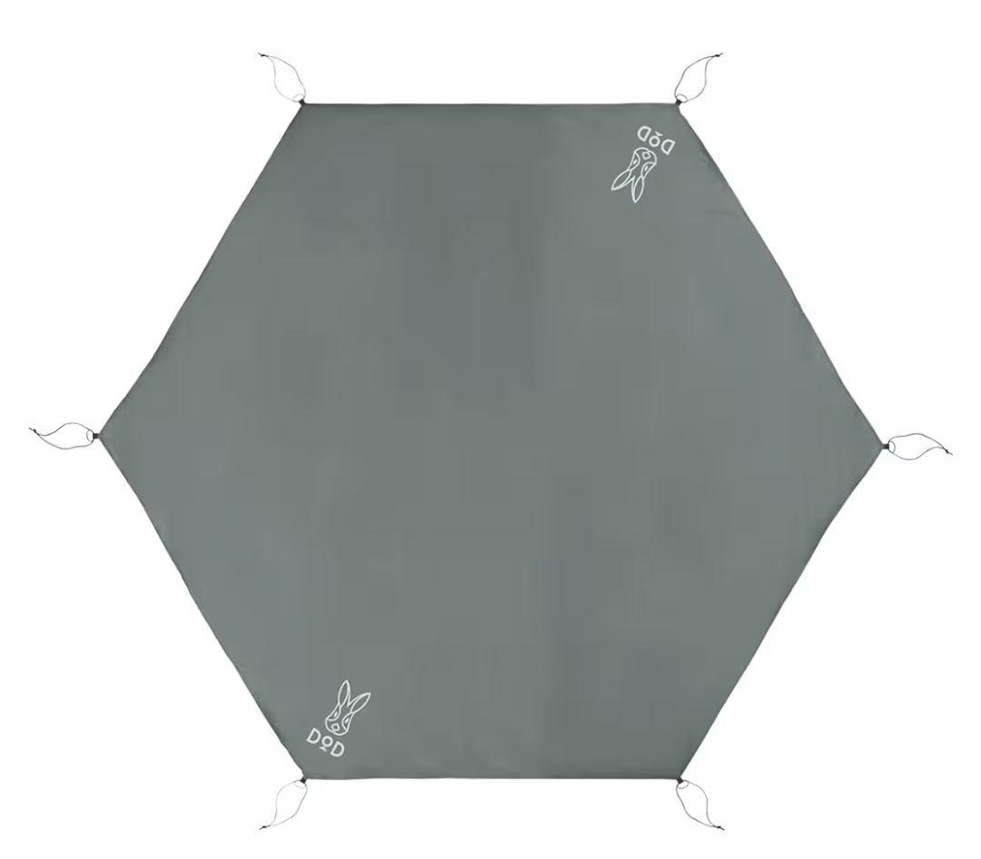 DOD ディーオーディー ワンポールテント M グランドシート付