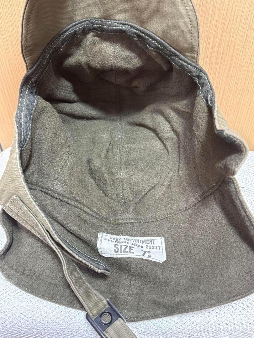 米軍 実物 デッキキャップ N-1