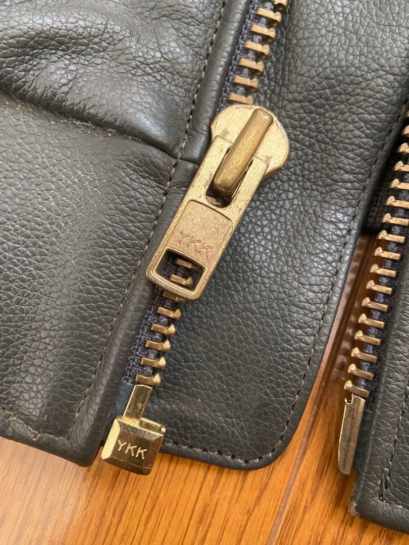 希少 Morgan Productions MA-1 本革 フライトジャケット