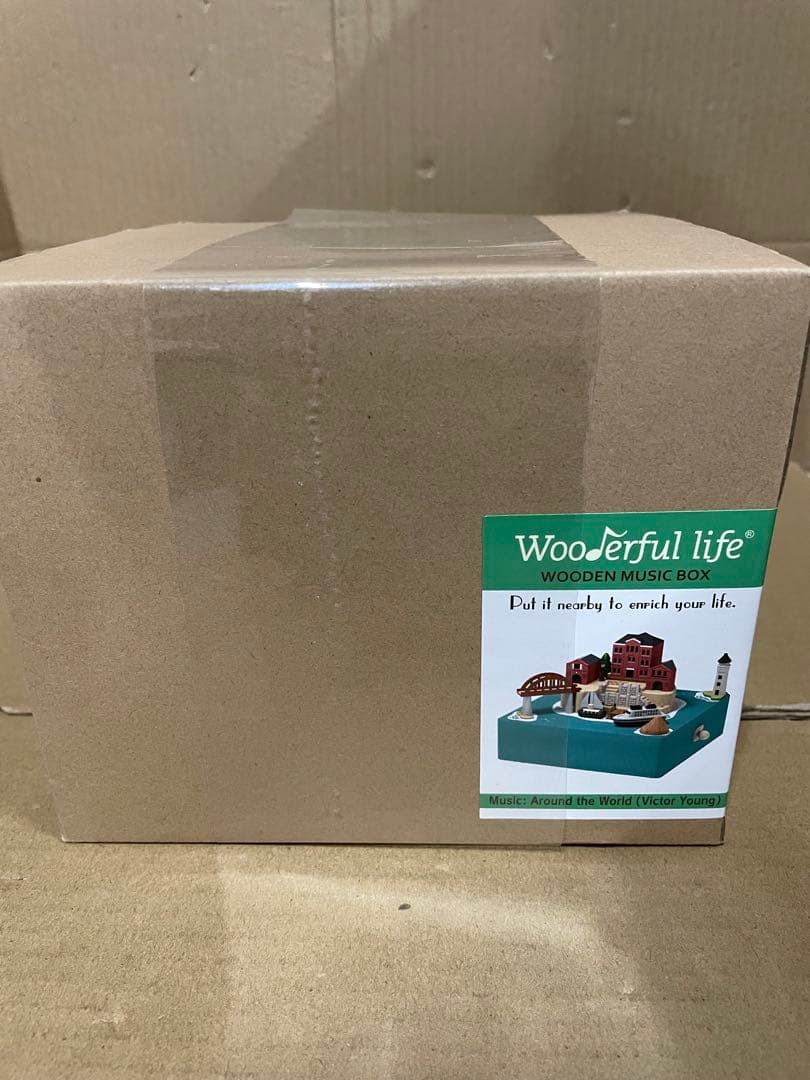 サンリオ(SANRIO) 木製オルゴール 船 インテリア プレゼント ギフト