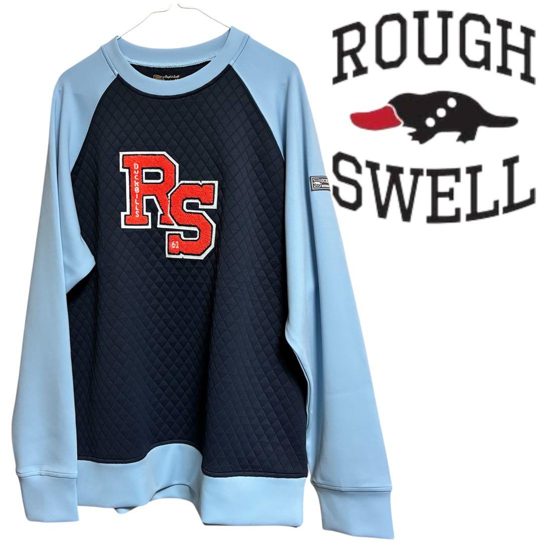 【新品】ラフアンドスウェル バーシティスウェット 裏起毛 ダンボールニット XL