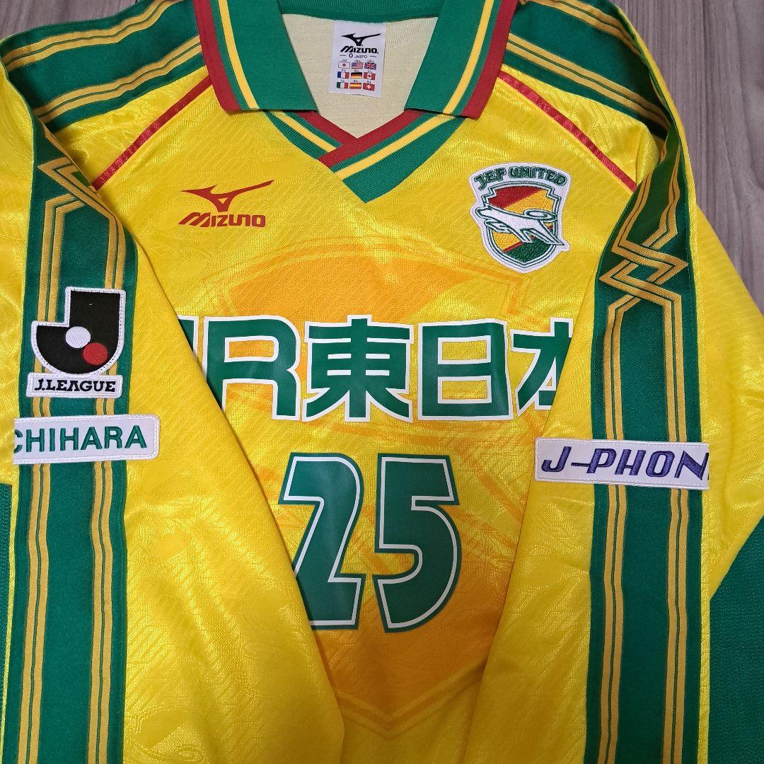 桃*屋様 ジェフ ユナイテッド 千葉 市原 2000（Ｈ）選手支給品 長袖ユニフ