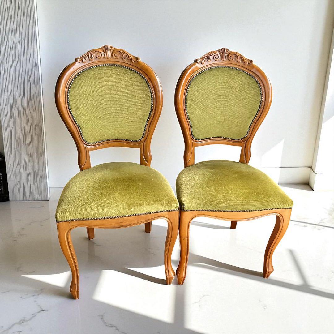 ゆいにゃんダイニングチェア2脚セット