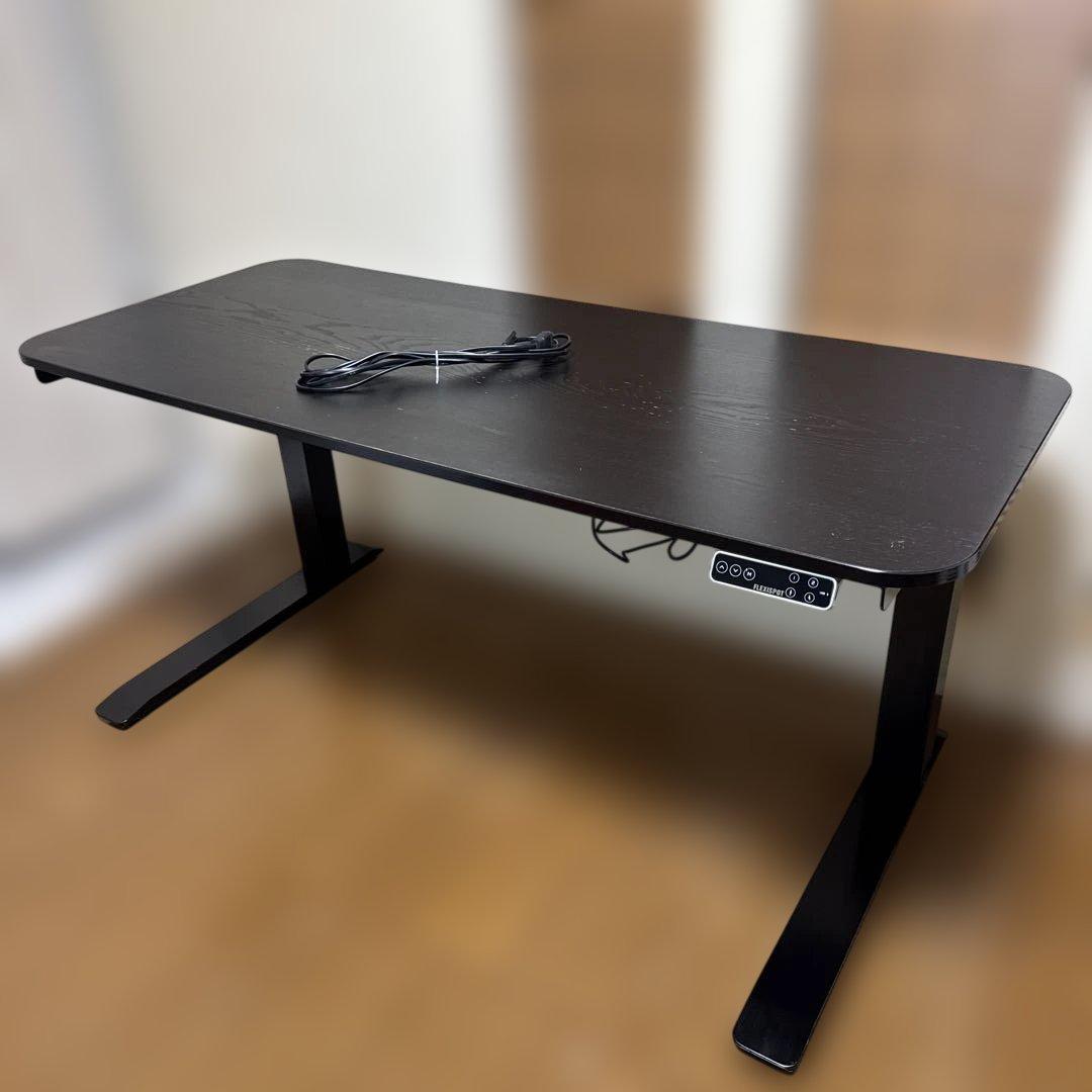 送料込　FLEXISPOT 電動昇降スタンディングデスク 140×