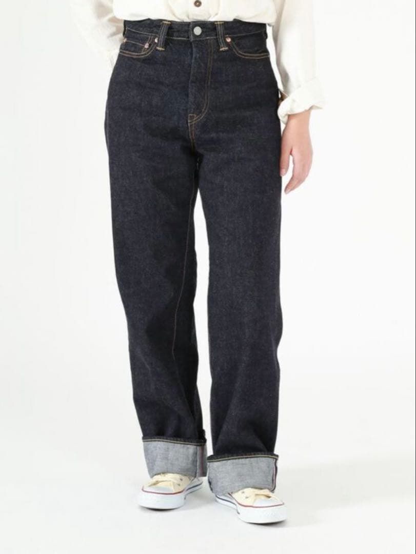 MONOTARO 桃太郎ジーンズ ストレートレッグデニム w25