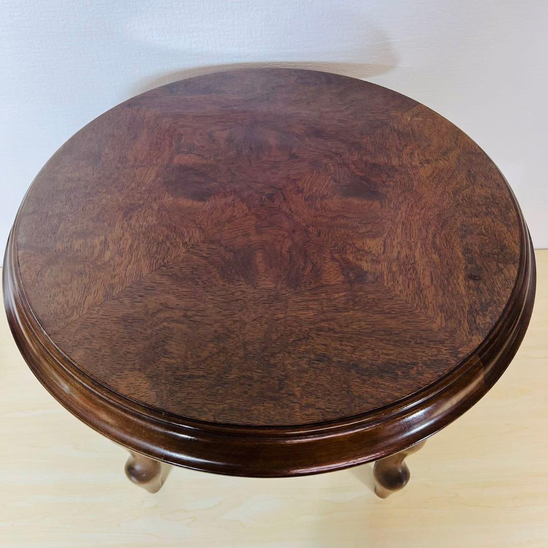 maruni マルニ木工 猫脚 サイドテーブル コーヒーテーブル 丸テーブル 円