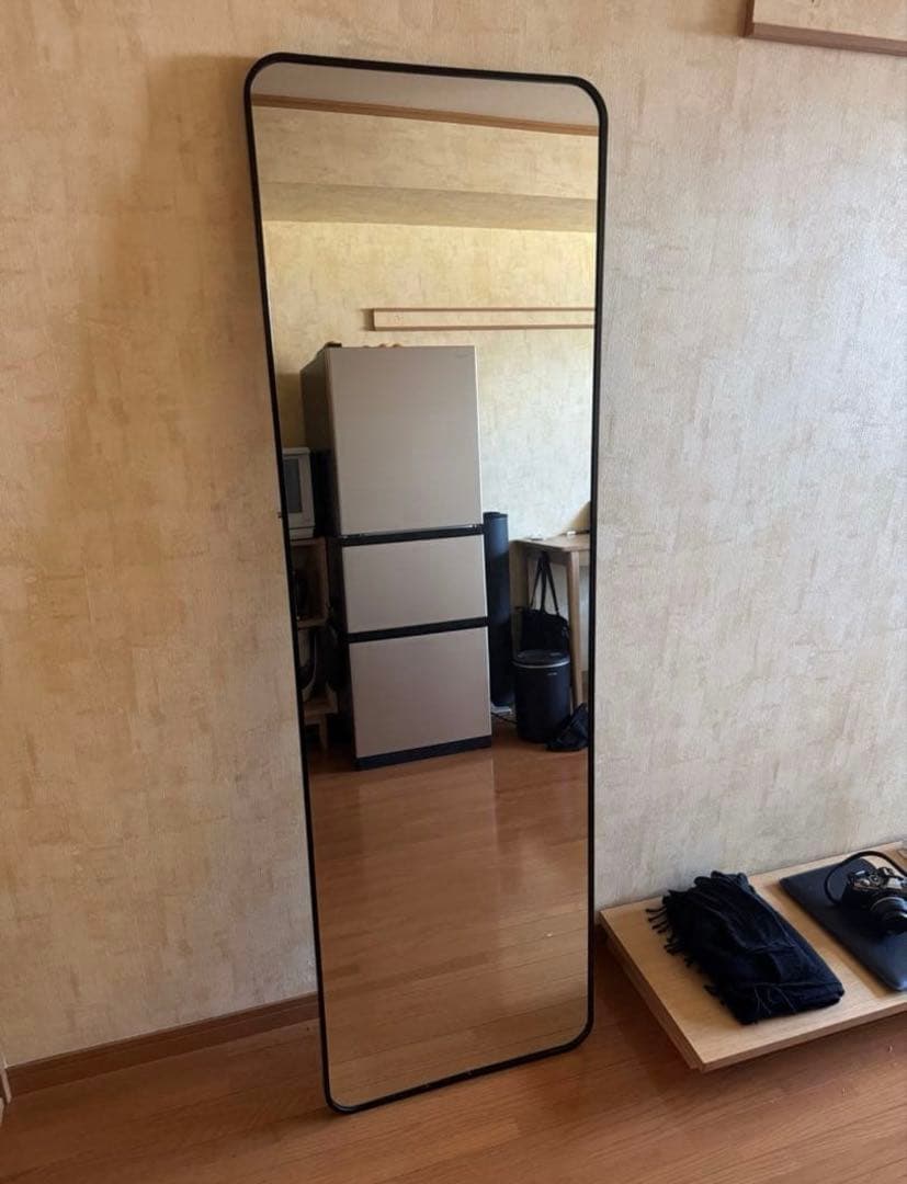 johnlife 全身鏡スタンドミラー 大型 軽量 おしゃれ 160x50cm
