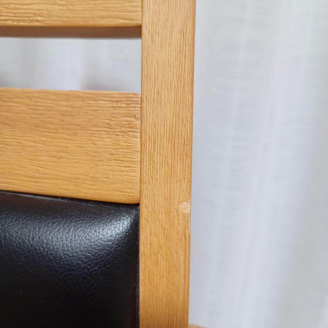 【チョコミント】マナベインテリアハーツ 肘掛け付き回転イス