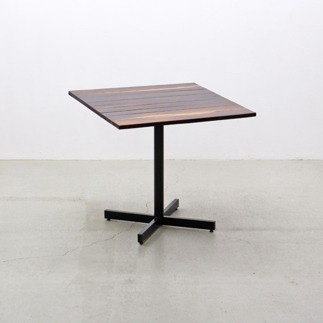 ローズウッド無垢材 ダイニング カフェテーブル モダン ナチュラル 什器 デスク