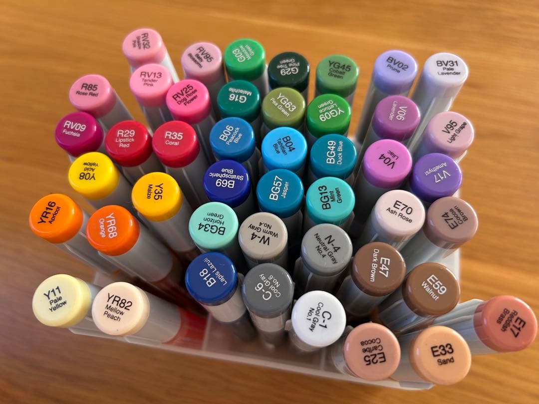 アルコールインクアート　COPIC 45色セット