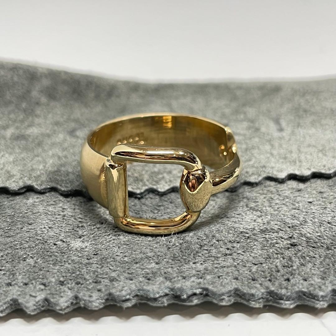 ⭐*️様 未使用品　GUCCI バックルデザインリング　29号