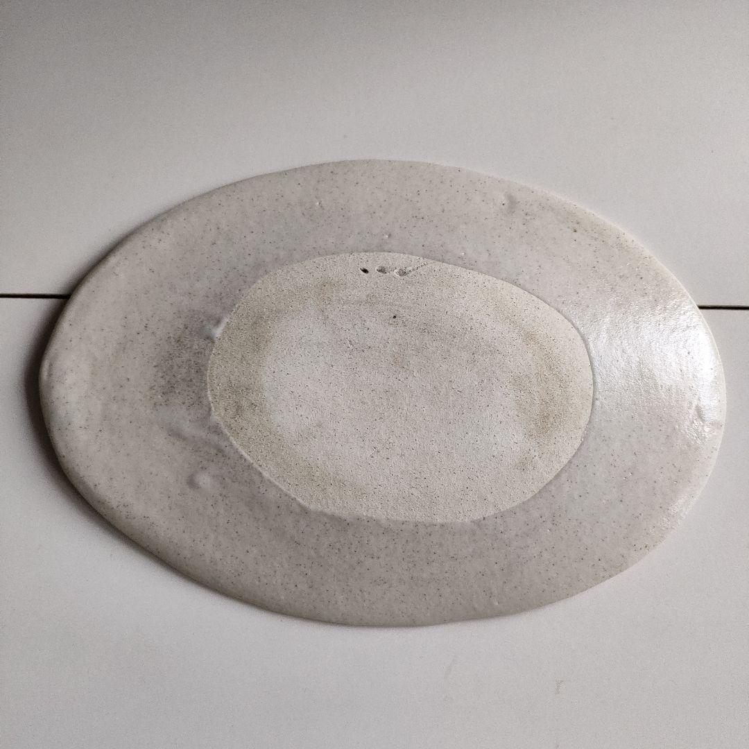 岩田圭介　白　オーバルプレート