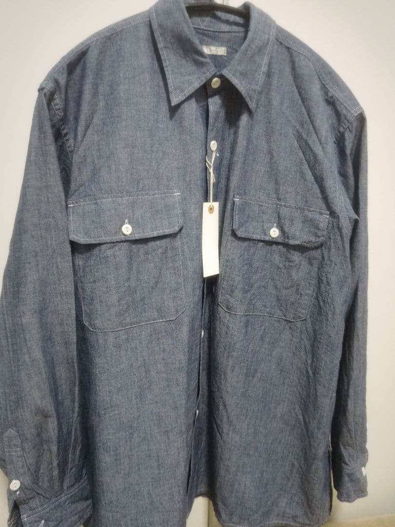 トップス 24AW SOWBOW CHAMBRAY WORK SHIRT