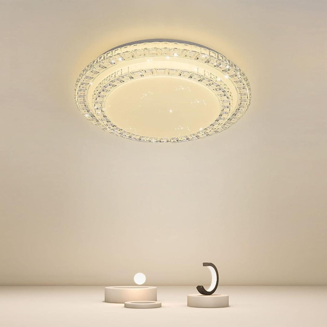 【M2011-118】星空シーリングライト 薄型 調光 10〜12畳 リモコン付