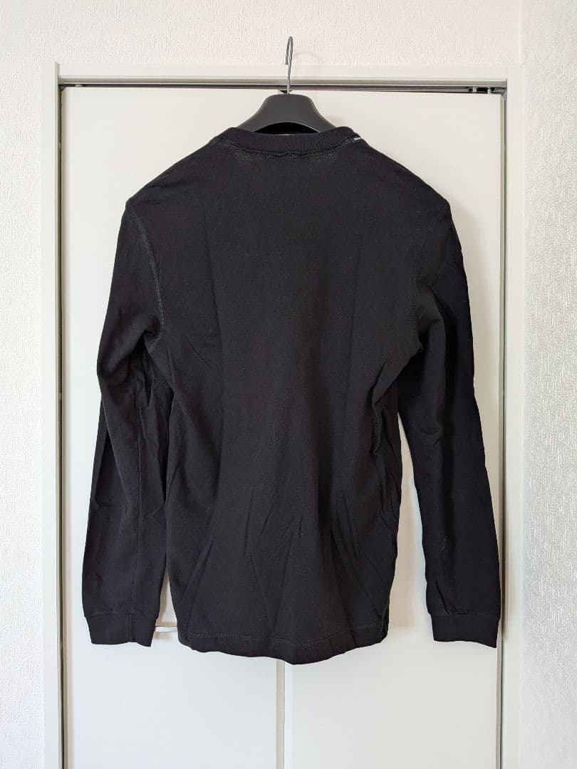 【美品】Dolce & Gabbana 長袖カットソー 48 黒 ブラック